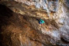 Fran Adrián Moreno en la vía Mata y Trae y en otros viajes de escalada alrededor del mundo. Luís Fidel Mateo