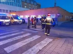 Una imagen del exterior del Santa Bárbara esta tarde. /SN