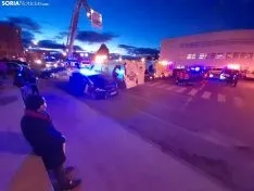 Una imagen del exterior del Santa Bárbara esta tarde. /SN