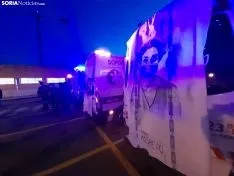 Una imagen del exterior del Santa Bárbara esta tarde. /SN