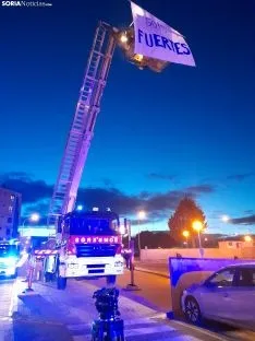 Una imagen del exterior del Santa Bárbara esta tarde. /SN
