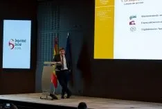 Una imagen de la visita. 
