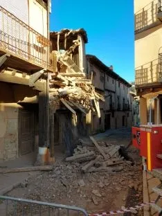 Una imagen de las ruinas hoy. /Dip.