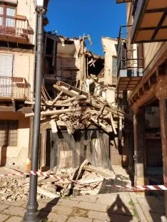 Una imagen de las ruinas hoy. /Dip.