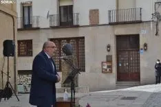 Una imagen de la celebración del 82 aniversario del fallecimiento del poeta. /SN