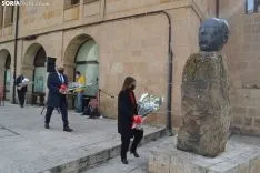 Una imagen de la celebración del 82 aniversario del fallecimiento del poeta. /SN