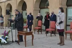 Una imagen de la celebración del 82 aniversario del fallecimiento del poeta. /SN