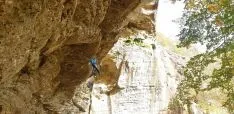 Fran Adrián Moreno en la vía Mata y Trae y en otros viajes de escalada alrededor del mundo. Luís Fidel Mateo