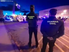 Una imagen del exterior del Santa Bárbara esta tarde. /SN