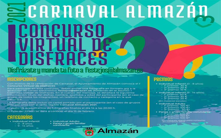 Almazán convoca su particular concurso de carnaval