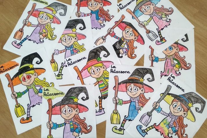 Calcetines de colores para celebrar el Carnaval en Soria