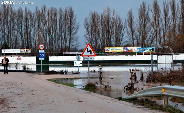 Soria Natural construirá un muro para evitar las avenidas del Tera