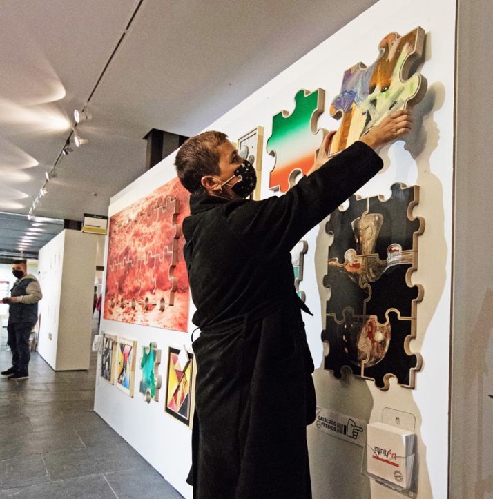 Infinity Art expone en El Casino de Soria obras de arte interactivas como una nueva forma de coleccionismo