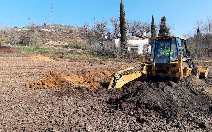 Comienzan las obras del túnel emisario de la depuradora de Soria