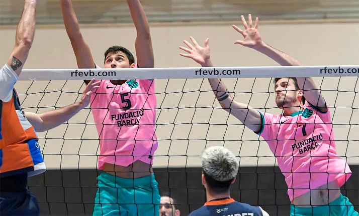 El partido de voleibol contra el Barça, suspendido