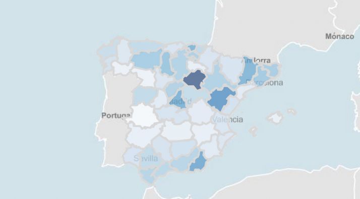 Soria vuelve a tener la tasa de contagios más alta de España… un año después