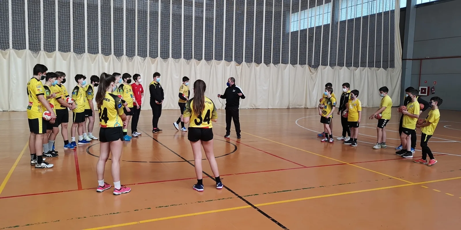 Una imagen del entrenamiento. /BMS