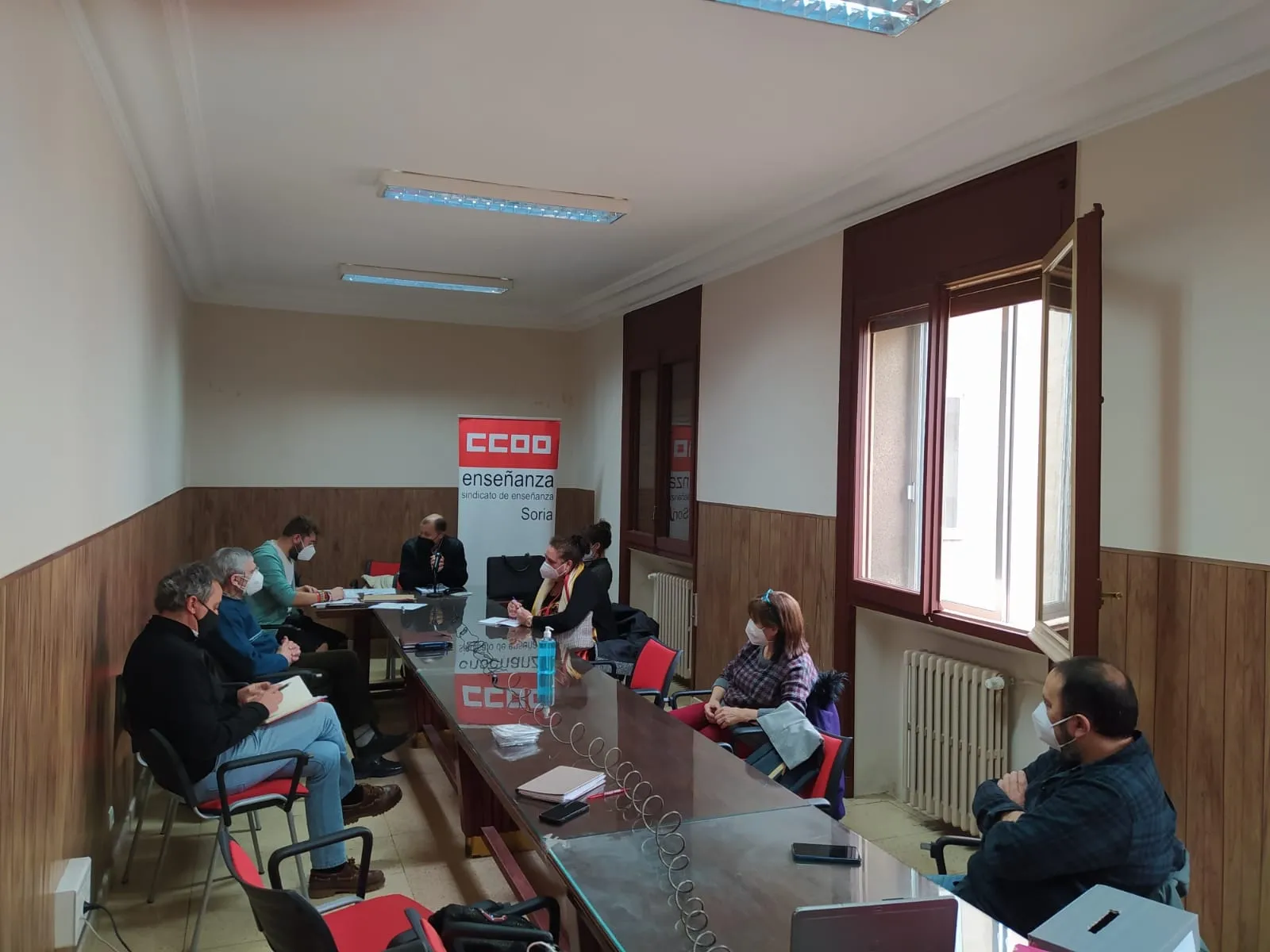 Foto 2 - Carlos L&aacute;zaro, nuevo secretario de Ense&ntilde;anza de CCOO Soria