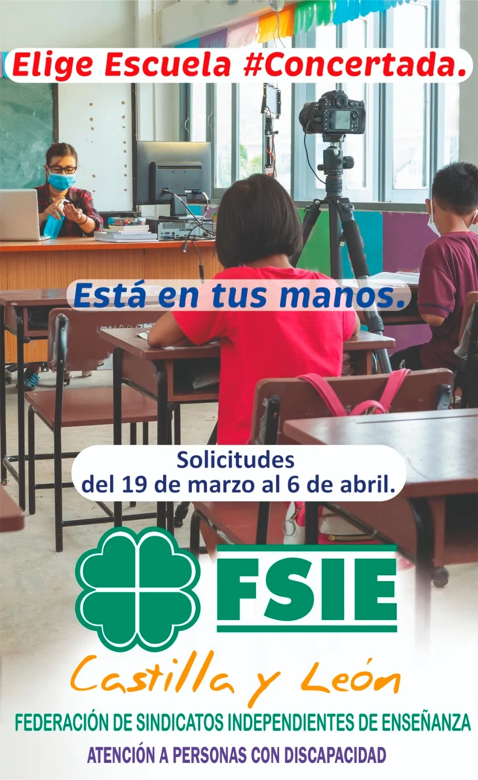 Foto 2 - FSIE invita a la matriculaci&oacute;n en los centros concertados de Soria