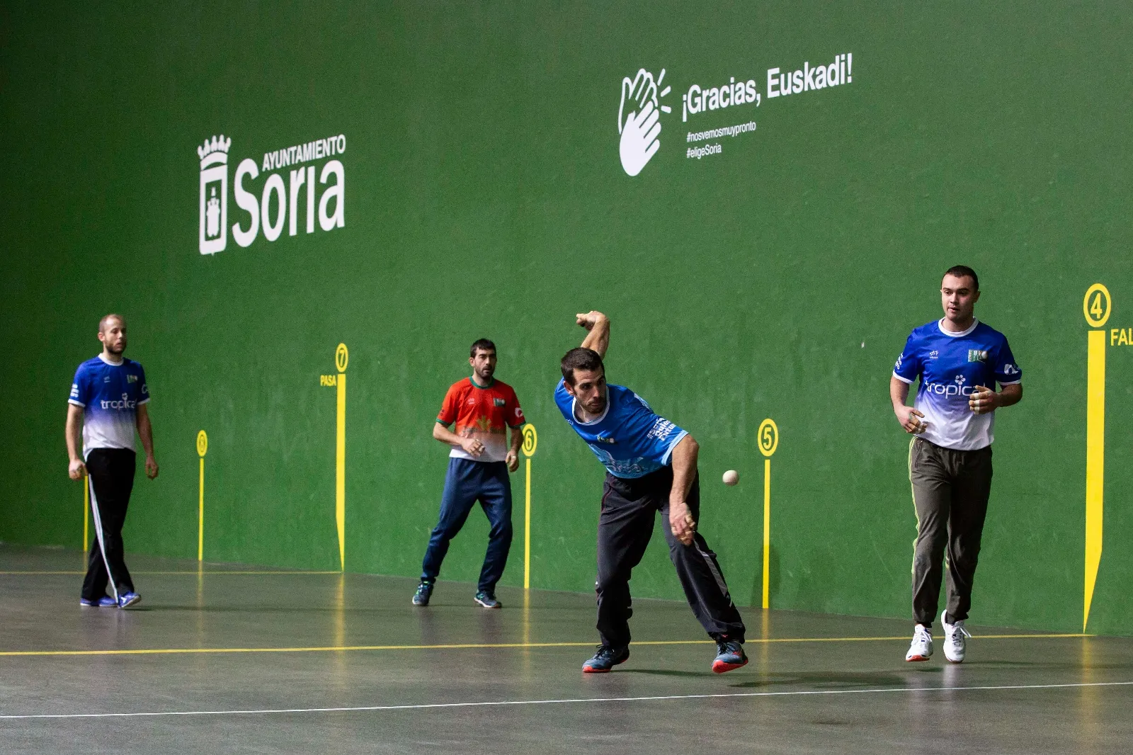 Foto 2 - El campeonato nacional de pelota hace parada en Soria