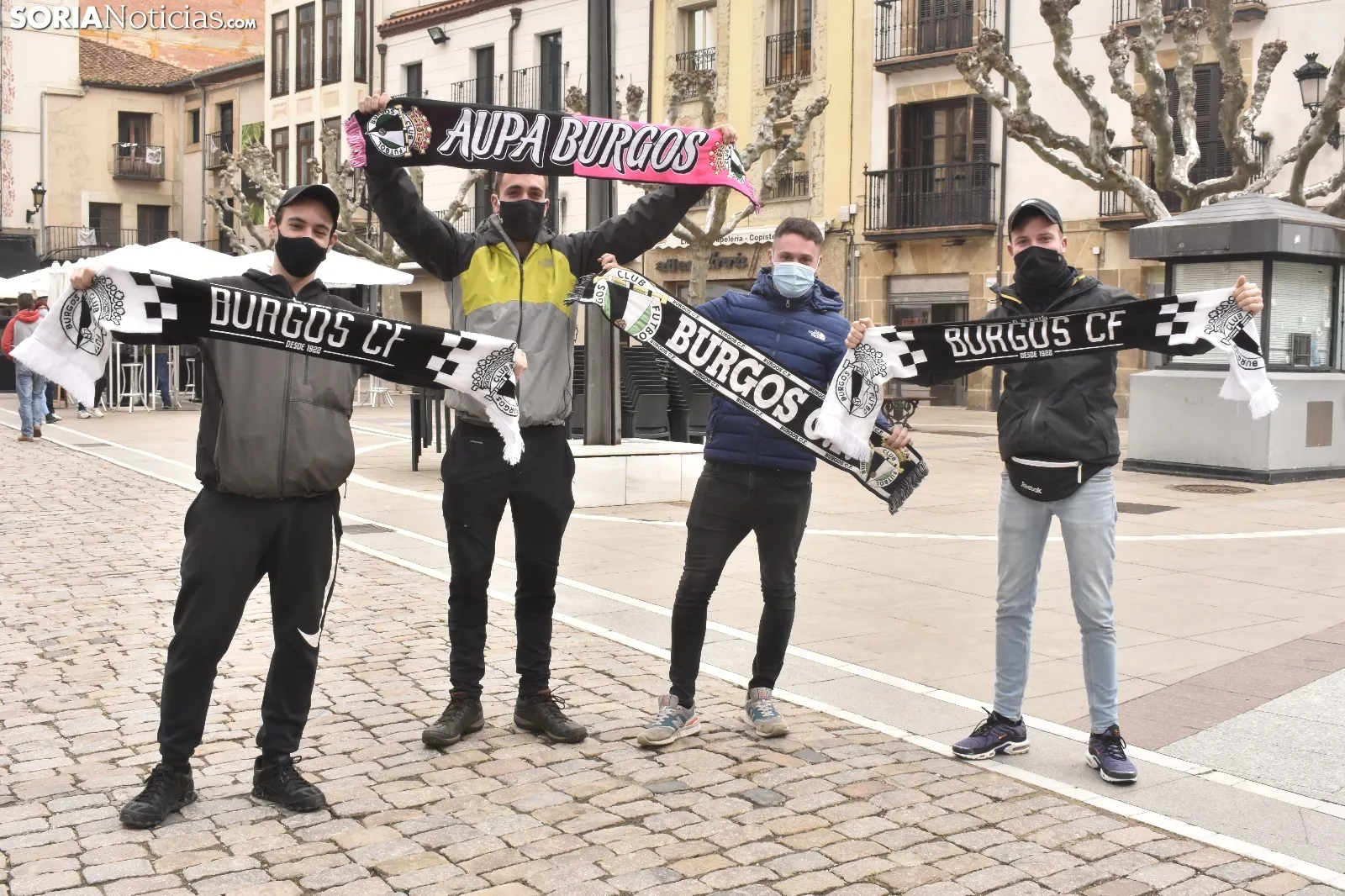 Mañana previa al Numancia-Burgos en Soria.