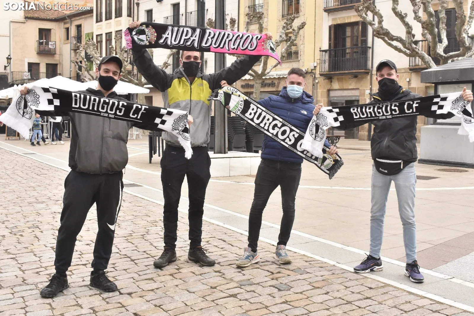 Mañana previa al Numancia-Burgos en Soria.