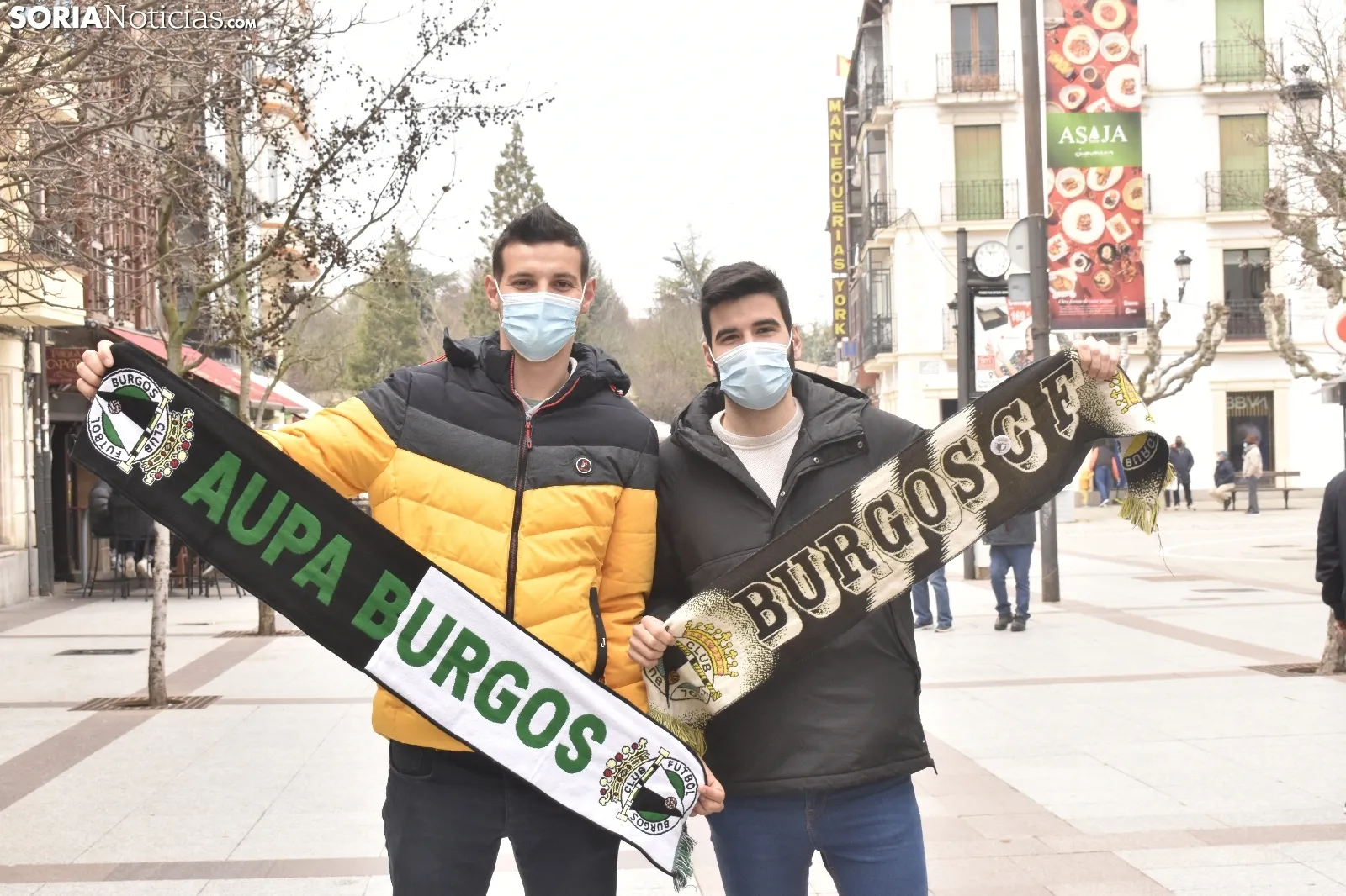 Mañana previa al Numancia-Burgos en Soria.
