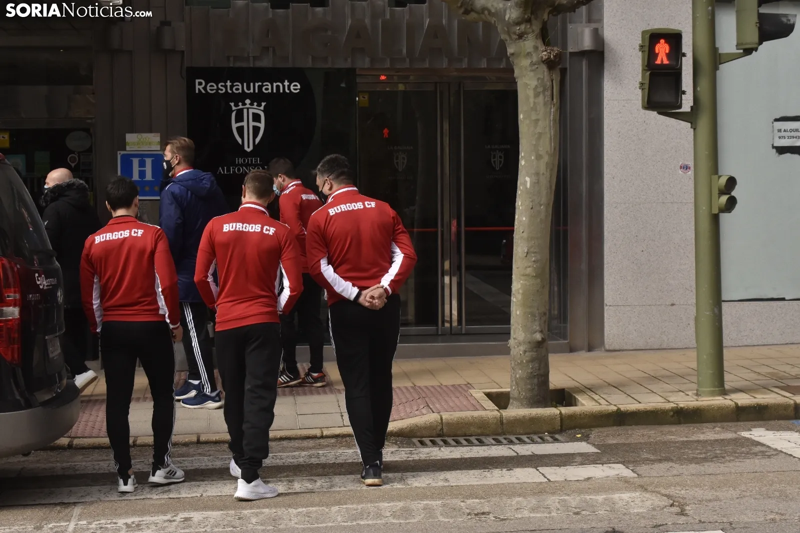 Mañana previa al Numancia-Burgos en Soria.