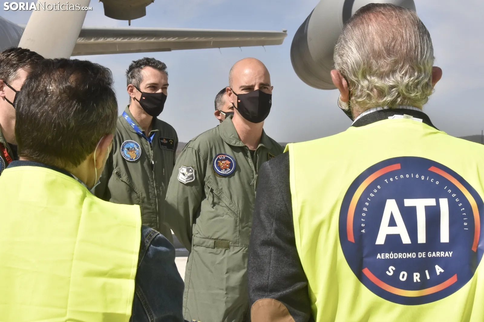 El primer Hércules del Ejército aterriza en Soria. 