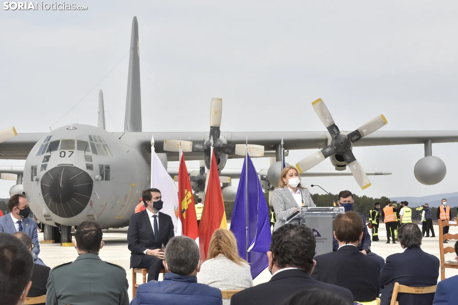 El ATI se viste de largo para dar la bienvenida al Ejército del Aire.
