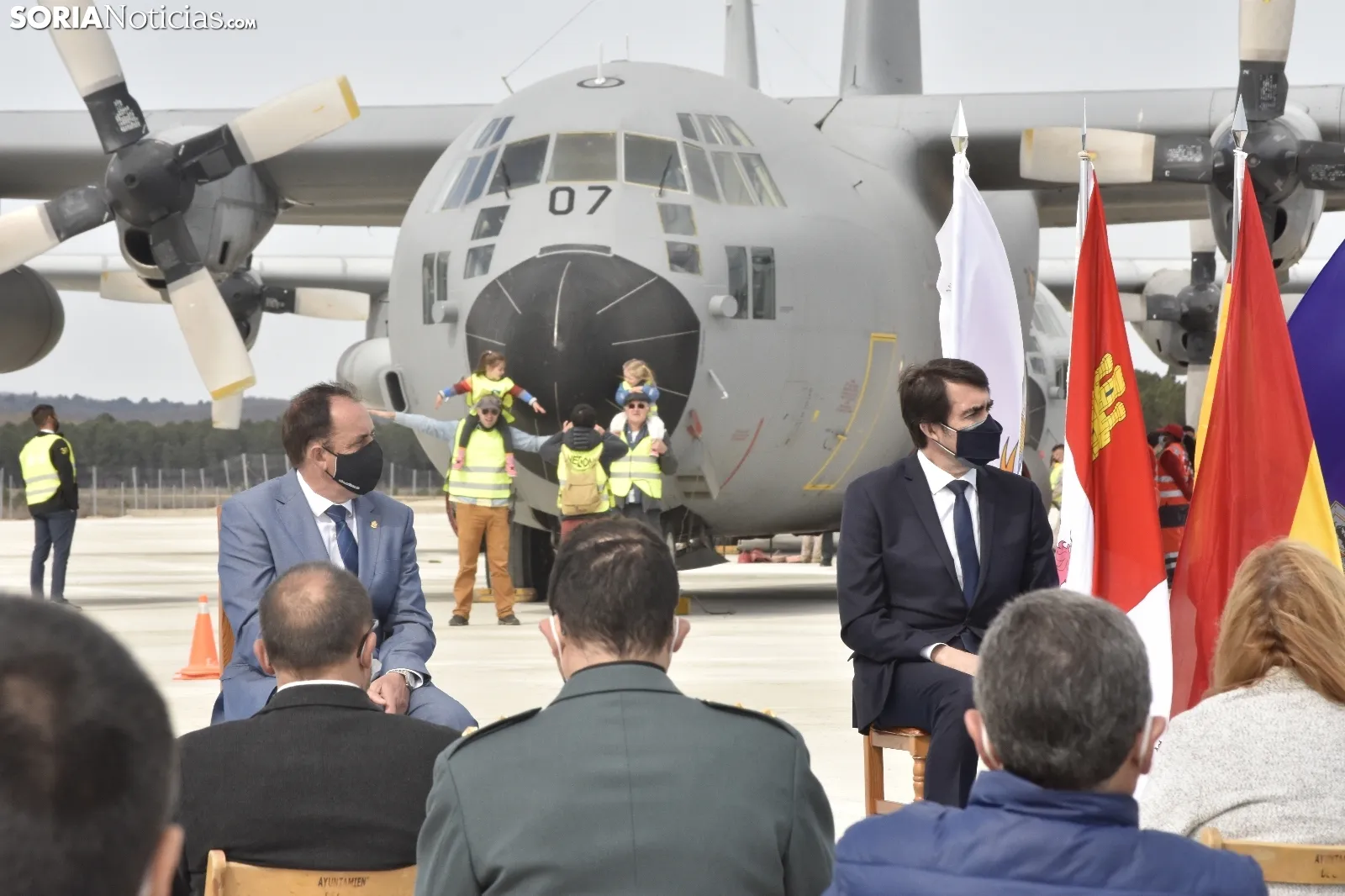 El ATI se viste de largo para dar la bienvenida al Ejército del Aire.