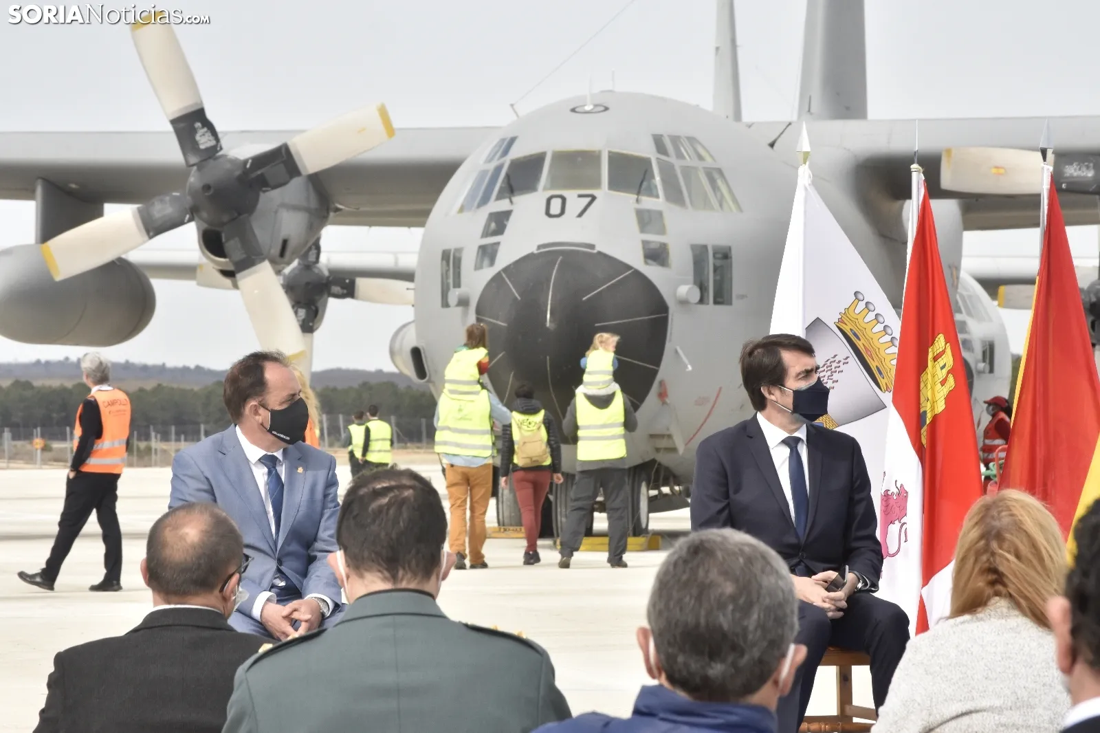 El ATI se viste de largo para dar la bienvenida al Ejército del Aire.
