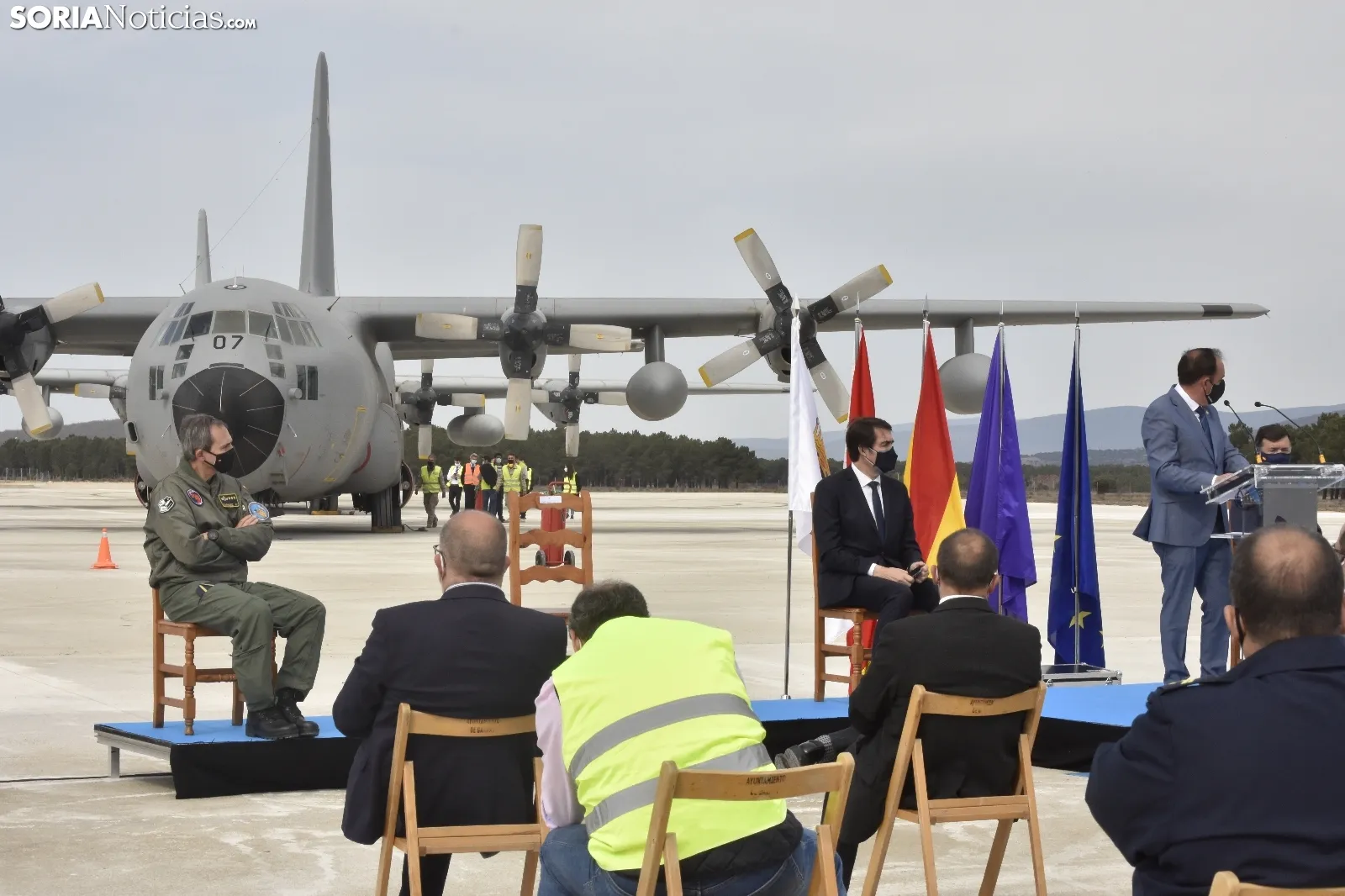 El ATI se viste de largo para dar la bienvenida al Ejército del Aire.