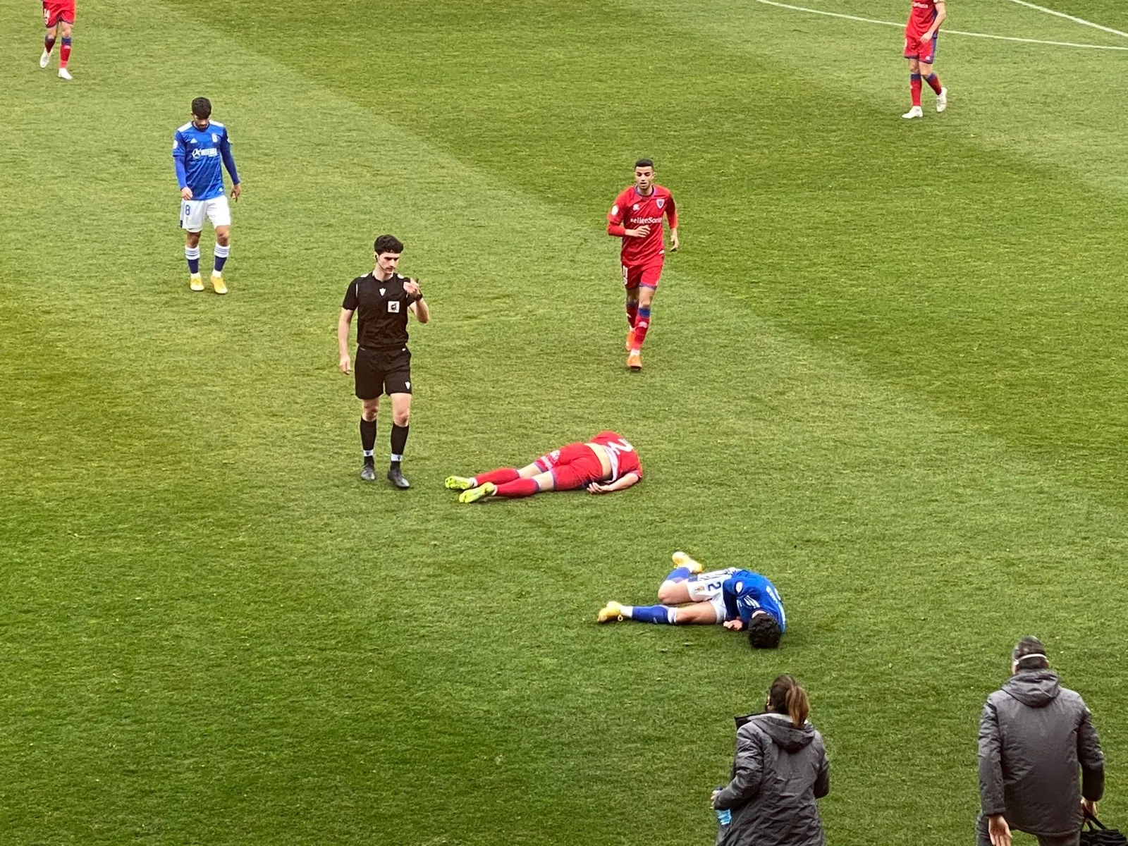 Foto 2 - Numancia 4 &ndash; Oviedo Vetusta 1: Las sanjuaneras vuelven a Los Pajaritos 