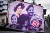 Nuevo mural feminista de Soria. Viksar Fotografía