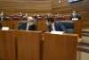 Igea y Mañueco durante el debate de la moción de censura.