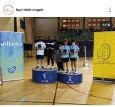 Foto 3 - Podios para el B&aacute;dminton Soria 