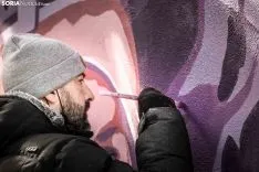 Nuevo mural feminista de Soria. Viksar Fotografía
