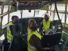 El primer Hércules del Ejército aterriza en Soria. 