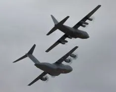Imágenes de los aviones  Lockheed C-130 Hércules del Ministerio de Defensa