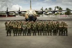 Imágenes de los aviones  Lockheed C-130 Hércules del Ministerio de Defensa
