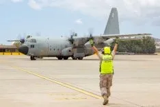 Imágenes de los aviones  Lockheed C-130 Hércules del Ministerio de Defensa