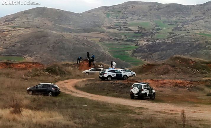 Investigan la aparición de restos humanos en las afueras de Ágreda