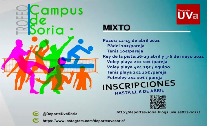 Abiertas las inscricpiones para el Torneo Campus de Soria