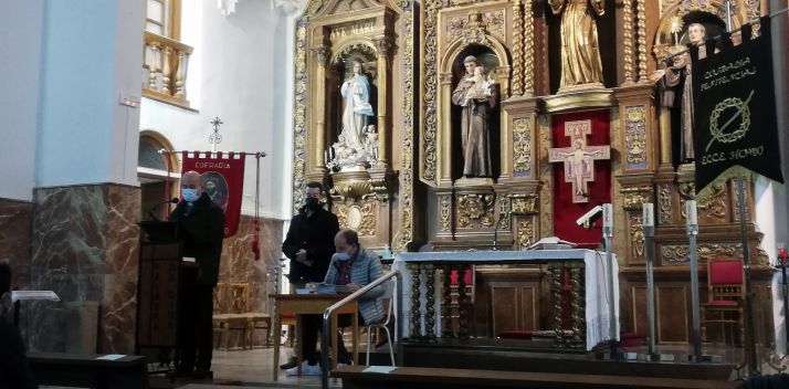 Javier Ramínez de Nicolás, capellán de la cofradía del Ecce Homo