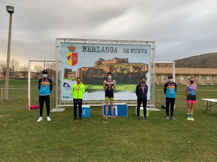 Marquet y Zorrilla muestran su fortaleza en el clasificatorio de Duatlón de Berlanga
