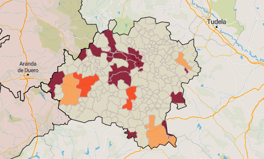 Coronavirus en Soria: La incidencia crece en tres municipios de la provincia