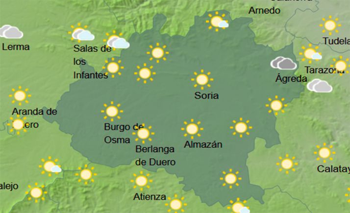 El tiempo en Soria: Cielos despejados pero continúa el frío