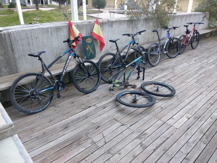 Investigadas dos personas por el robo de bicicletas en la provincia