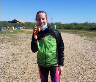 Estela Navascués,  Campeona de España de Cross Máster 2021